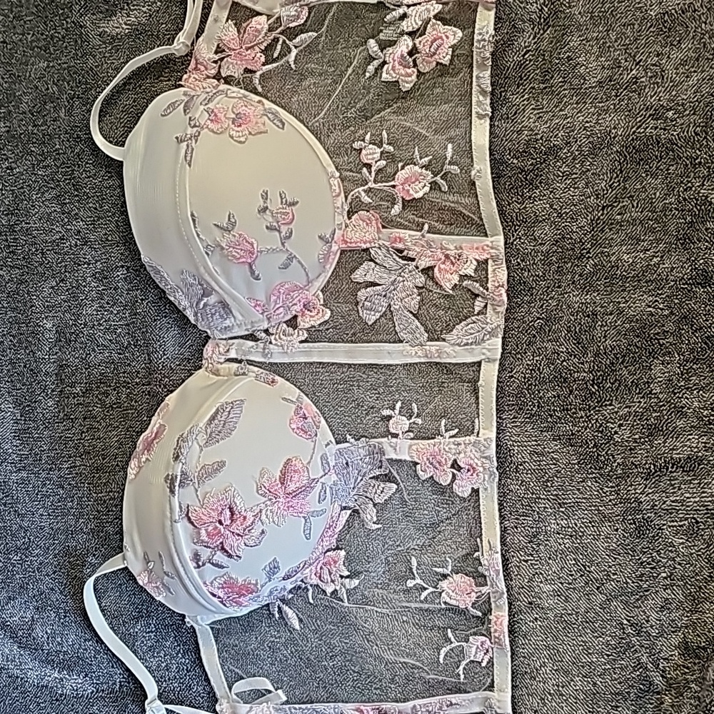 Floral lace lingerie top